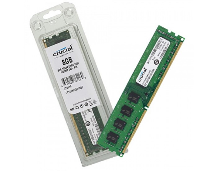 CRUCIAL DESKTOP RAM 8GB DDR4 2666 MHZ